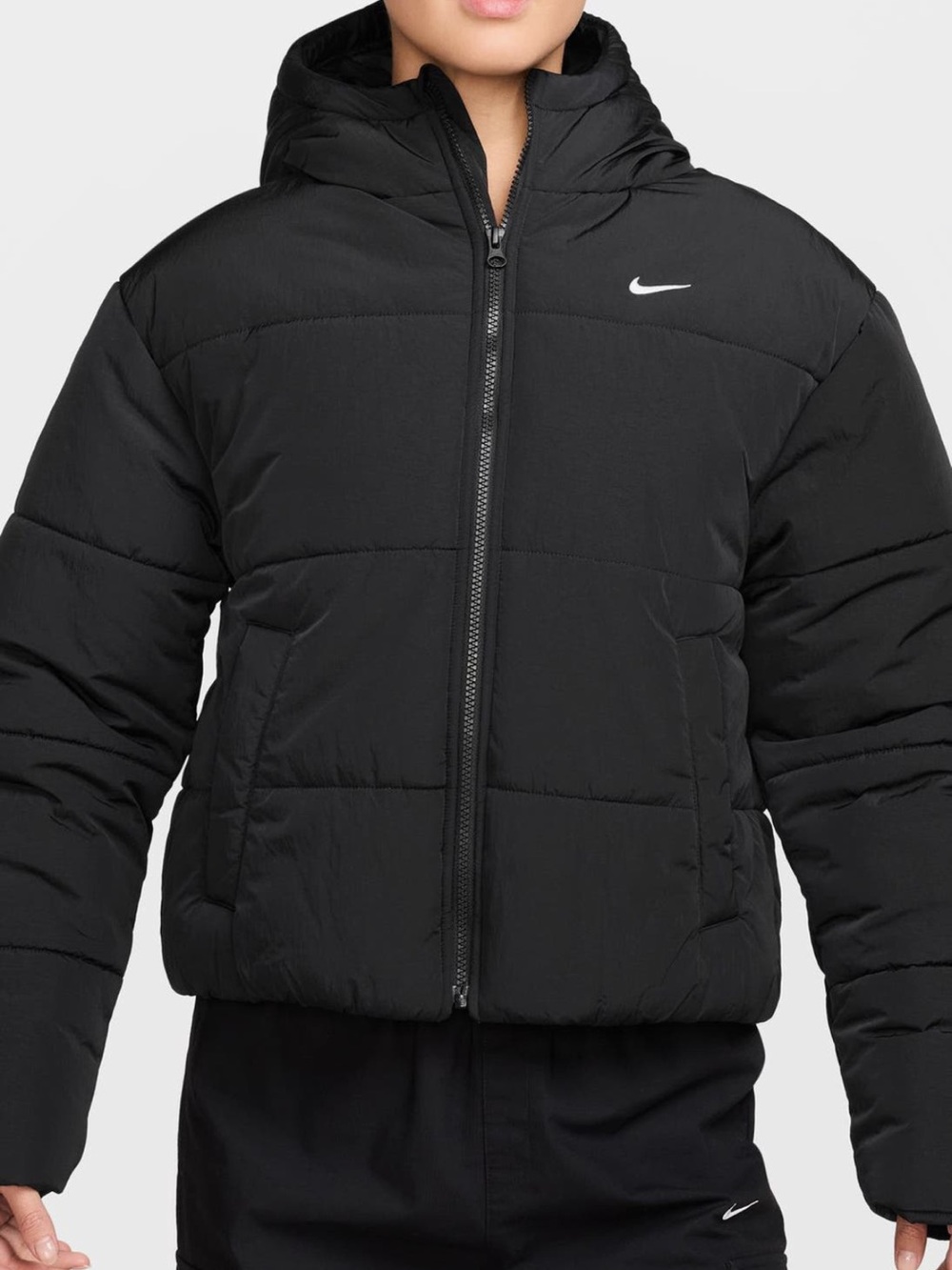 Nike sportswear therma fit water resistant hooded puffer jacket winter coat NWT